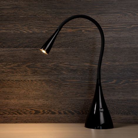 Lucide ZOZY - Schreibtischlampe - LED Dim. - 1x4W 3000K - Schwarz (1/4)