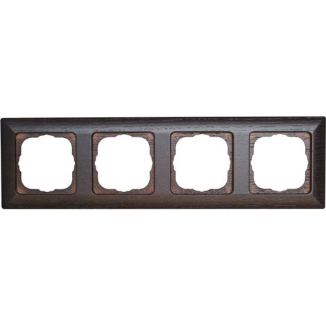 Kopp - MILANO – Abdeckrahmen 4-fach, Farbe: wenge - 306837069 (1/2)