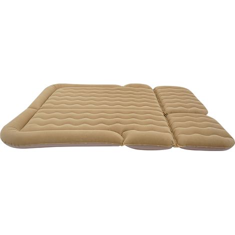 Matelas Gonflable, Pompe à Air Électrique, Compatibilité Universelle, Beige (1/2)