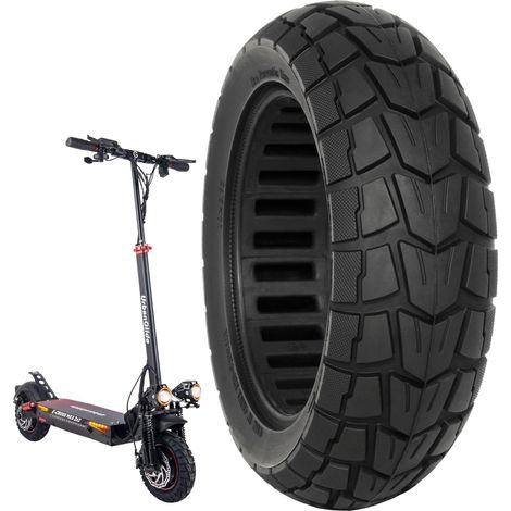 Pneu Plein Anti-Crevaison 10x2.75 (10x2.7-6.5) Pouces pour Trottinettes Electrique UrbanGlide E-CROSS PRO All Road 5, E-CROSSE MAX, E-CROSS PRO kukirin G2 (1xTire) (1/5)