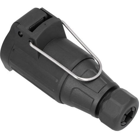 Adaptateur de prise électrique 12 V 13 broches pour remorque, en laiton ABS, pour véhicules utilitaires, camping-cars, voitures et navires. (1/5)