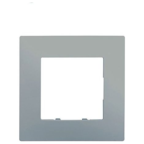 SIEMENS DELTA VIVA PLAQUE SIMPLE SILVER SIE004046