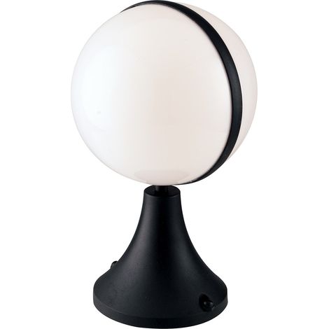 "Lume per esterno ORBIT nero con diffusore bianco (1xE27) IP44" (1/2)