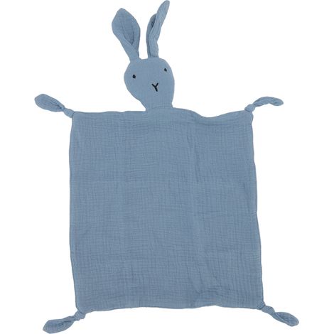 Couverture Sécurisante Bébé Lapin Doux - Aide au Sommeil, Cadeau Mignon pour Nouveau-né, Usage Intérieur et Extérieur (1/5)