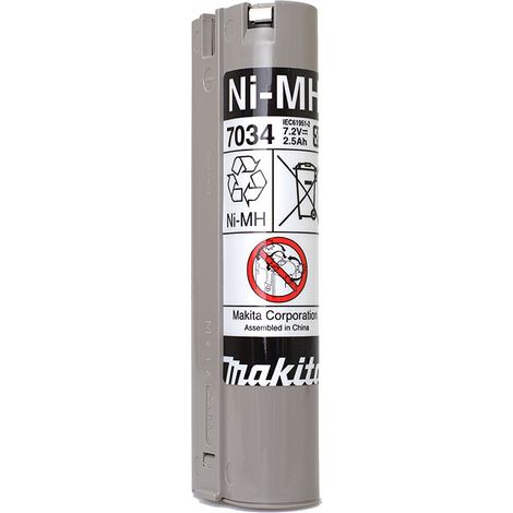 BATTERIE 7034 7,2V 2,5Ah Ni-Mh MAKITA 193888-6 (1/2)