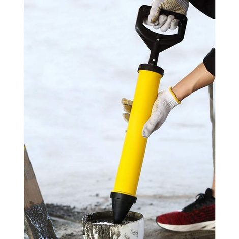 Pistolet à calfeutrer pointeur,Pistolet à joints pour mortier et mortier avec pompe à mortier et 4 buses MNS (1/4)