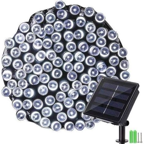 Lot de 10, Guirlande Lumineuse, Piles, Décor Chambre, Jardin, Terrasse, Extérieur, Balcon, Mariage, Noël, Fête, Patio, Clôture, Intérieur, Allée, Sapin (1/5)
