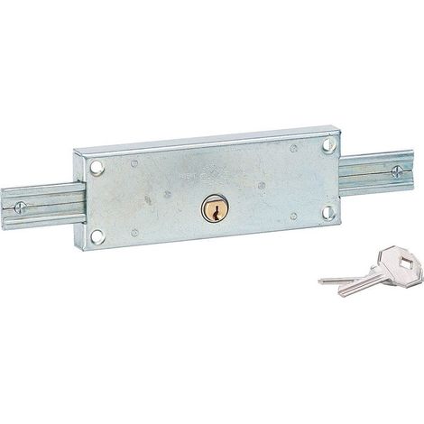 Thirard – Boîtier en applique 69mm – À clé – Ouverture droite/gauche – Pour bois dur – Finition brute – Hauteur gâche 32cm