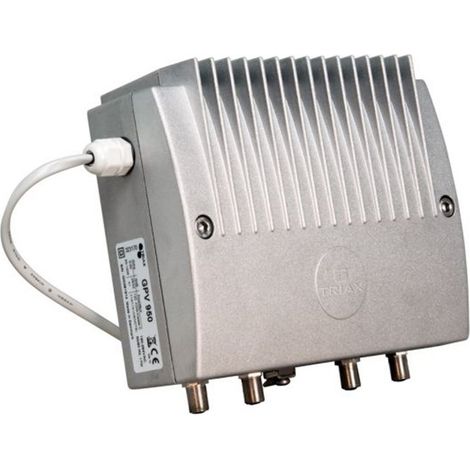 Amplificador de señal triax gpv 950 ganancia uhf 40 dB ganancia vhf 40 dB (1/4)