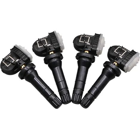 (4 pièces) 4 capteurs et 1 capteur EV6T-1A180-CB EV6T-1A180-CC pour véhicule. Système de surveillance de la pression des pneus compatible avec les modèles B-MAX, F-150, JK8 et Fiesta Van (433 MHz). (1/5)