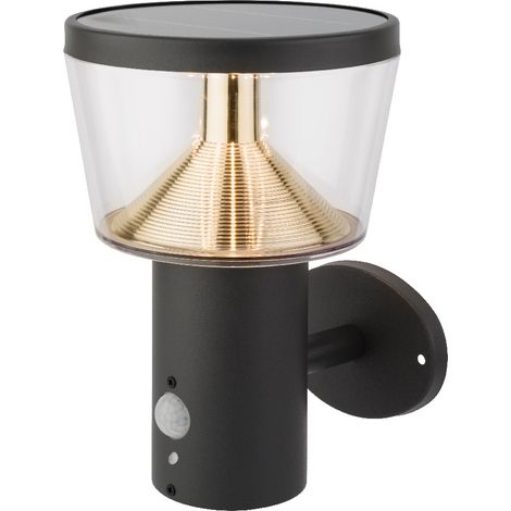 Aplique solar con sensor de movimiento luz fija 40 leds, 600 im (1/5)