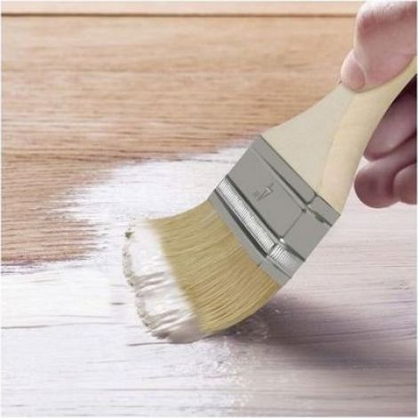 Pinceau Peinture - Largeur Tete 97 mm - Longueur Totale 21 5 cm - Pour Murs Boiseries Silicone - Lot de 12 (1/5)
