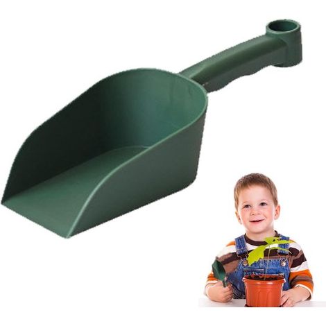 Kleine Gartenschaufel Praktischer Spaten Pflanzenpflege Ergonomischer Griff 25 cm Lila (1/5)