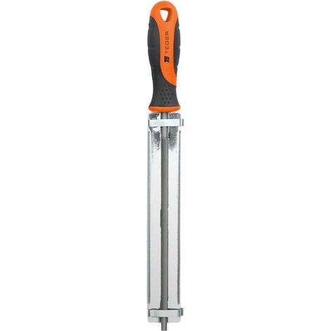 Lime à affûter ronde avec guide, 4,5/200 mm - 3/8" 0,325", Teger