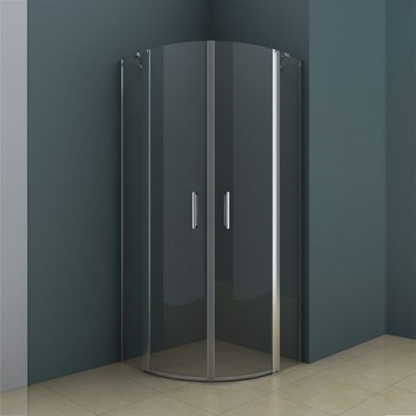 Cabine de douche ¼ de cercle NOVIK 309 RIHO 90x90 x200cm à portes battantes (1/3)