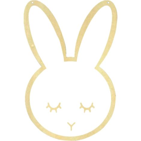 Miroir Mural en Acrylique Cadre en Bois de Lapin, Suspendu Facilement, Sécurisé et Décoratif pour Salle de Bain ou Chambre (1/5)