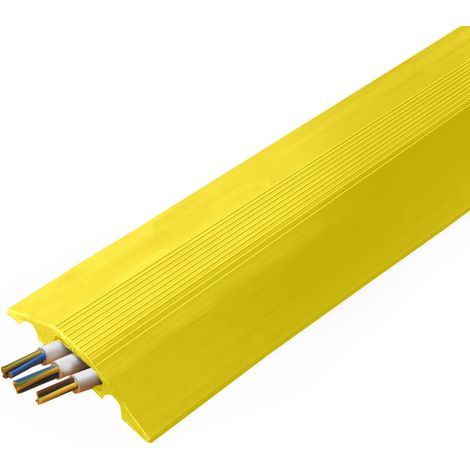 Protège câble RS PRO, Ø interne: 30mm, long. 3m, Caoutchouc Jaune ( Prix pour 1 )