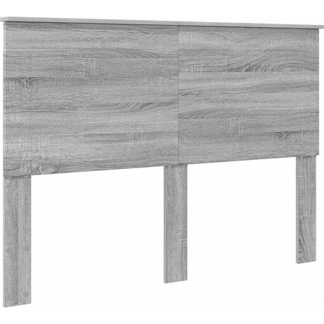 Maison Exclusive - Cabecero Gris Sonoma 100 cm Madera de ingenier