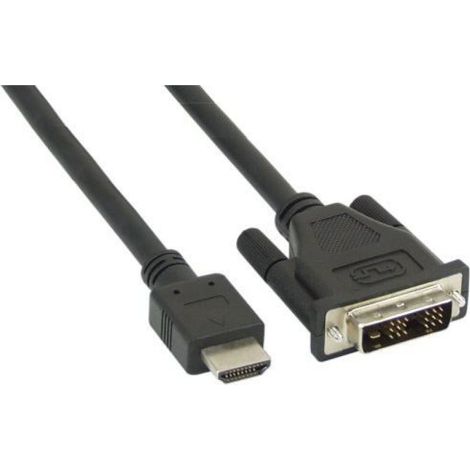 Adaptateur HDMI vers DVI - - 5m - Noir