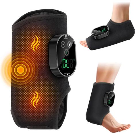 Appareil de massage des pieds - Grand appareil de massage électrique portable - Massage sans fil de la cheville-Pour améliorer la (1/5)