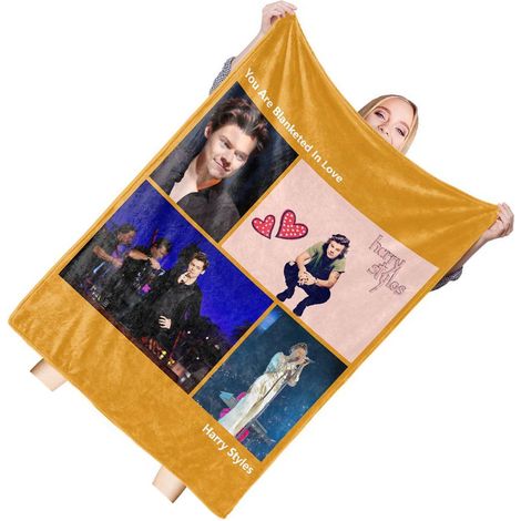 BL601K Couverture standard personnalisée avec célébrité - Harry Styles 150200cm (1/5)