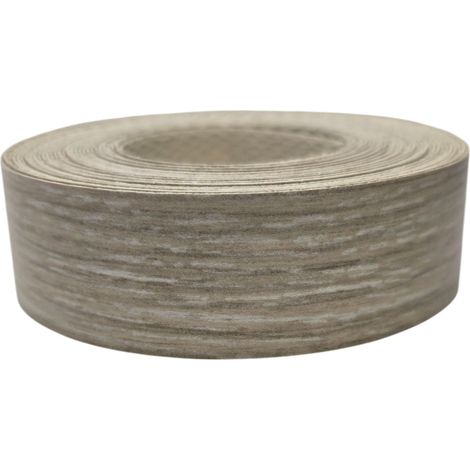 1x Bande de Chant Thermocollant 21mm x 5m Epaisseur 0,50mm Mélaminé Facile à Appliquer Bricolage Étagère Meuble Panneau Bois Durable, Noyer (1/3)