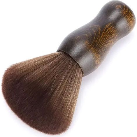 Brosse de Nettoyage Antistatique en Bois Massif pour Platine Vinyle LP CD, Clavier D'Ordinateur, Accessoires de Balayage en Fourrure Douce (1/5)