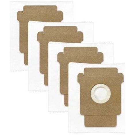 FENOPLASTICALot de 4 sacs d'aspirateur avec filtration avancée, capacité de 3 litres, tissu non tissé, résistant aux déchirures, pour Roomba 105/405/505/705/Combo/Essential Series (1/4)