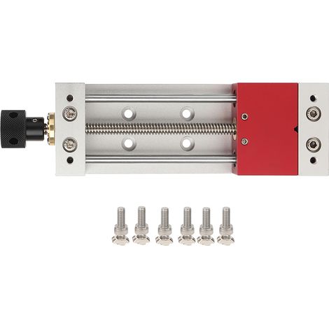 Mini tornillo de banco de aluminio, herramienta de reparación para taladros y otros proyectos de bricolaje. (1/5)