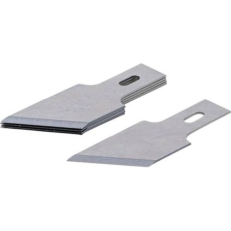 Lames de Rechange 5 pcs 0,6 x 16 x 53 mm - Acier, Compatible Art. 364 - Précision et Durabilité - D-Work (1/5)
