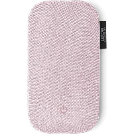 Lexon Powersound Induktive Powerbank 5000 mAh mit Bluetooth-Lautsprecher Pink LA128P (1/5)