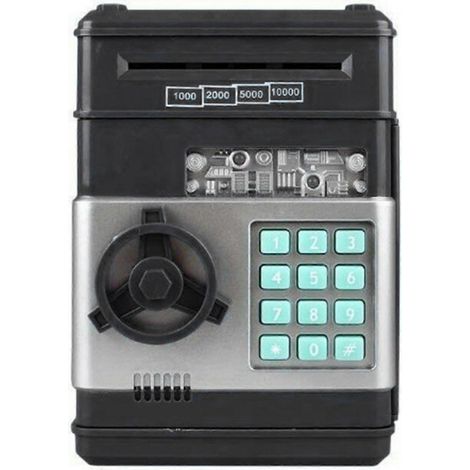Tirelire électronique à code, jouet cadeau pour enfants B (1/4)