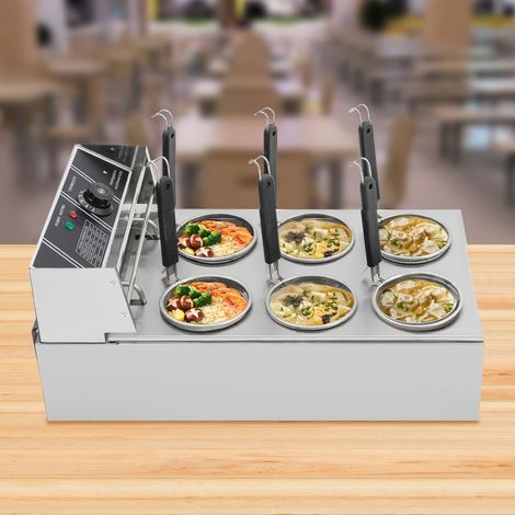 YISSALE - Cuiseur à pâtes électrique 20L 2000W – 6 paniers – Température réglable 60-200°C – Cuisson rapide nouilles (1/5)