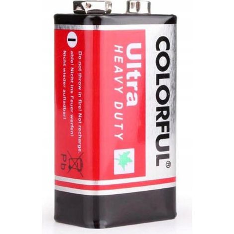 Batteria 6F22 9V (1/2)