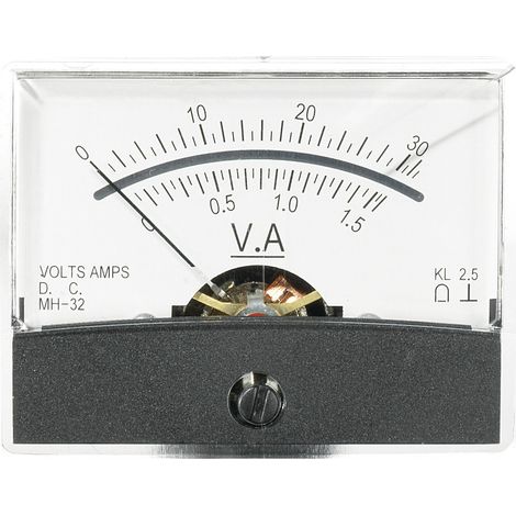 VOLTCRAFT AM-60X46/30V/1,5A/DC AM-60X46/30V/1,5A/DC Einbau-Messgerät AM-60X46/30V/1,5A/DC 30 V/1.5 (1/2)