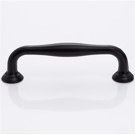 Lot de 20 Poignée de Porte 96mm Poignées pour Armoire Tiroir avec Vis Noir (1/5)