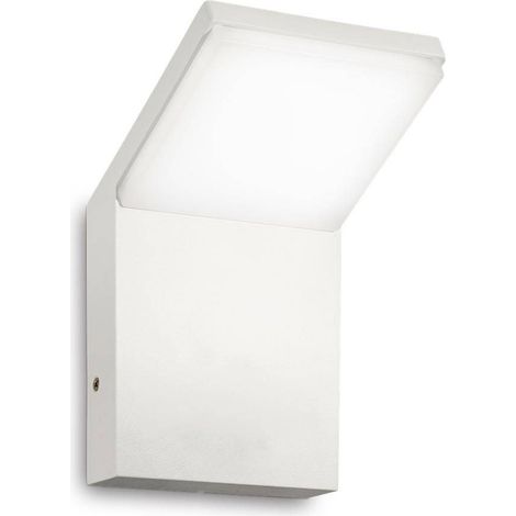 Ideal Lux Style - Applique Murale Extérieure LED 1 Lumière Blanc IP54