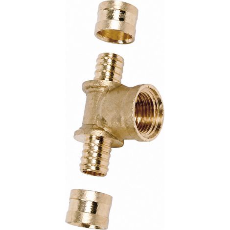 T-Stück mit Innengewinde 20-15x21-20