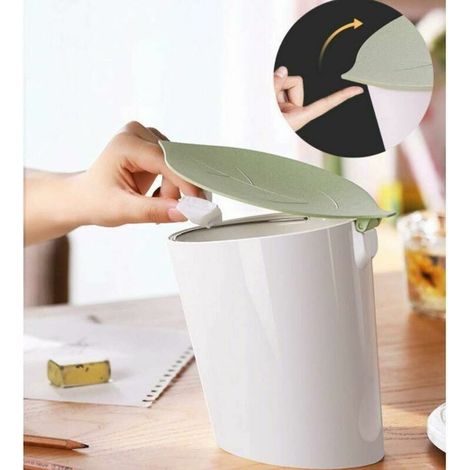 Büromülleimer, Aufbewahrungsbox für den Innenbereich, Mini-Mülleimer für Büro, Schlafzimmer, Wohnzimmer, Kommode (1/5)
