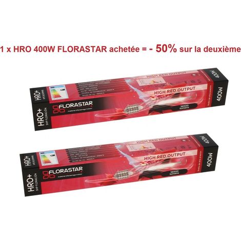 Pack lampes HRO 400W FLORASTAR - 50% sur la 2ème (1/2)