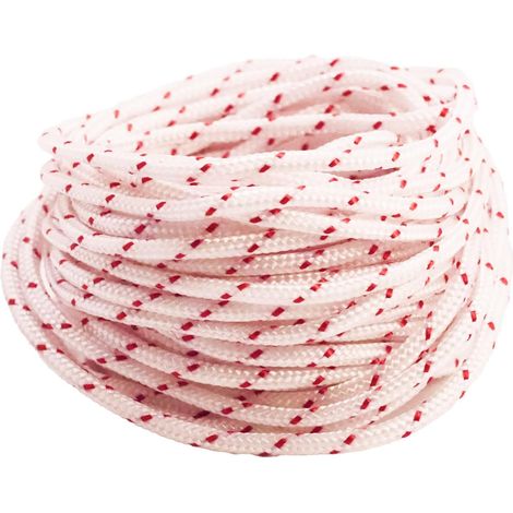 Cable de arranque para cortacésped de 10 metros, 3 mm, cable de arranque para motosierra/brocadora (3 mm, 10 m) (1/5)