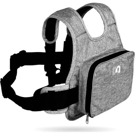 Harnais de sécurité de moto pour enfant, avec bandes réfléchissantes anti-chute, ceinture de protection pour bébé, sac à dos, harnais de transport réglable, ceinture de sécurité (1/5)
