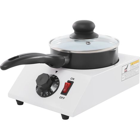 Schokoladenschmelzmaschine, Temperaturregelung, Kompaktes Design, WEISS (1/2)