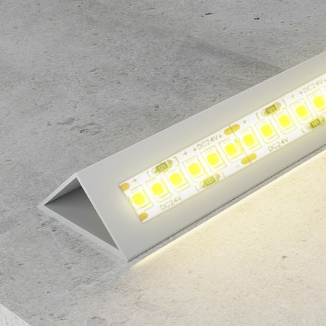 Profilé triangulaire en aluminium - 2 mètres Aluminium - Ledme - LM3050