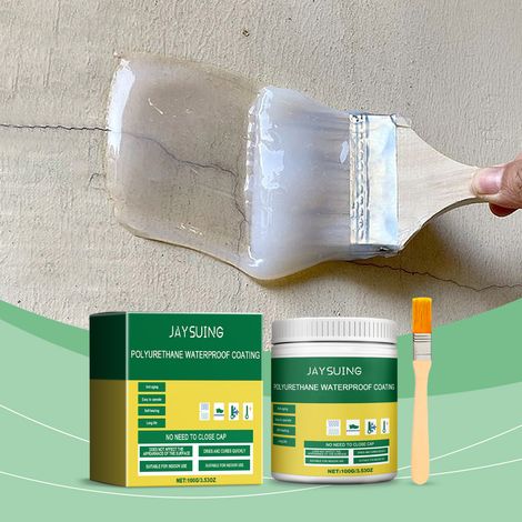 Transparenter, wasserfester Klebstoff für Heimdekoration, Fensterbänke, Badezimmerabdichtung, Leckreparatur, Fugenabdichtung, nicht abblätternder Gießkleber – 100 g -- DTEKGAZ (1/5)
