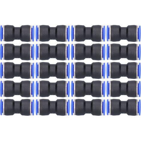 20 raccords réducteurs pneumatiques droits à insertion pour tube d'air P16-14 (1/5)