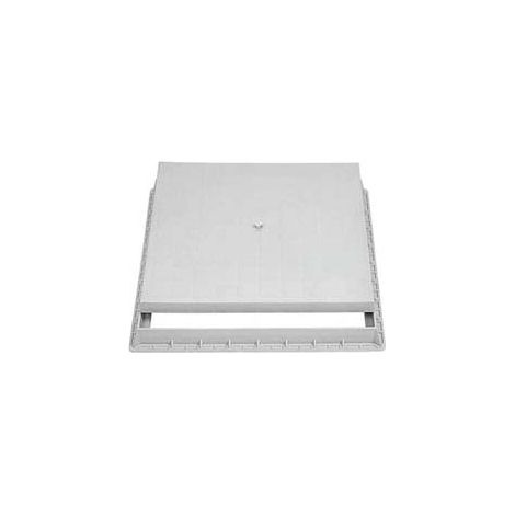 CHIUSINO CON TELAIO PER POZZETTO APERTURA CON BULLONE  cm.35x35