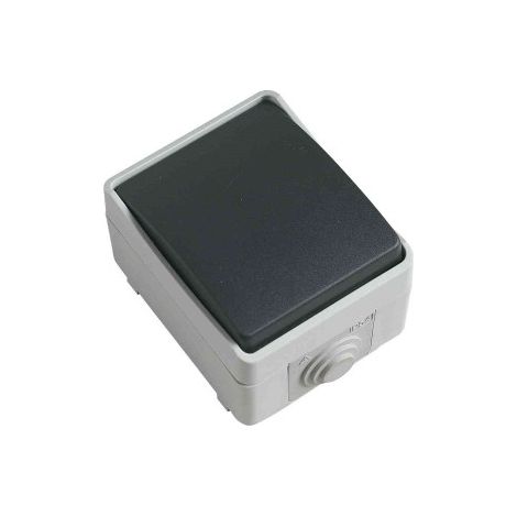 INTERRUPTOR ESTANCO IP54 3621 GRIS (S) - AMIG