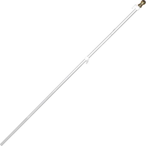 Fahnenmast aus Edelstahl 190cm Stabiler Fahnenstab mit 5