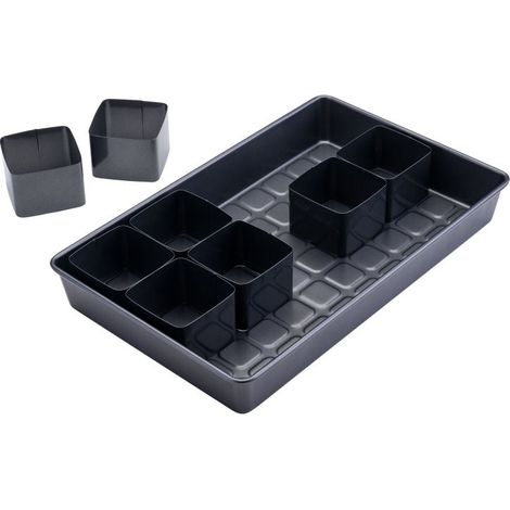 Moule à gâteau chiffres et lettres sans PFAS, set de 9 pièces Zenker (1/5)